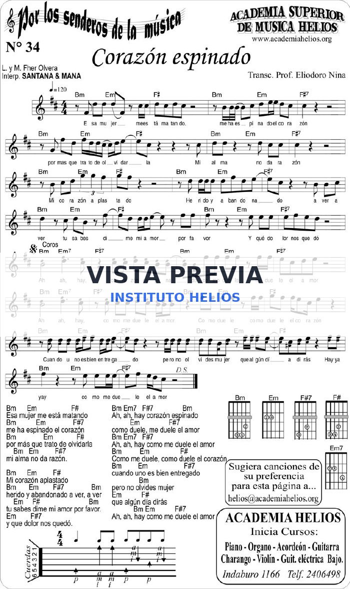 Vista previa de Corazon espinado
